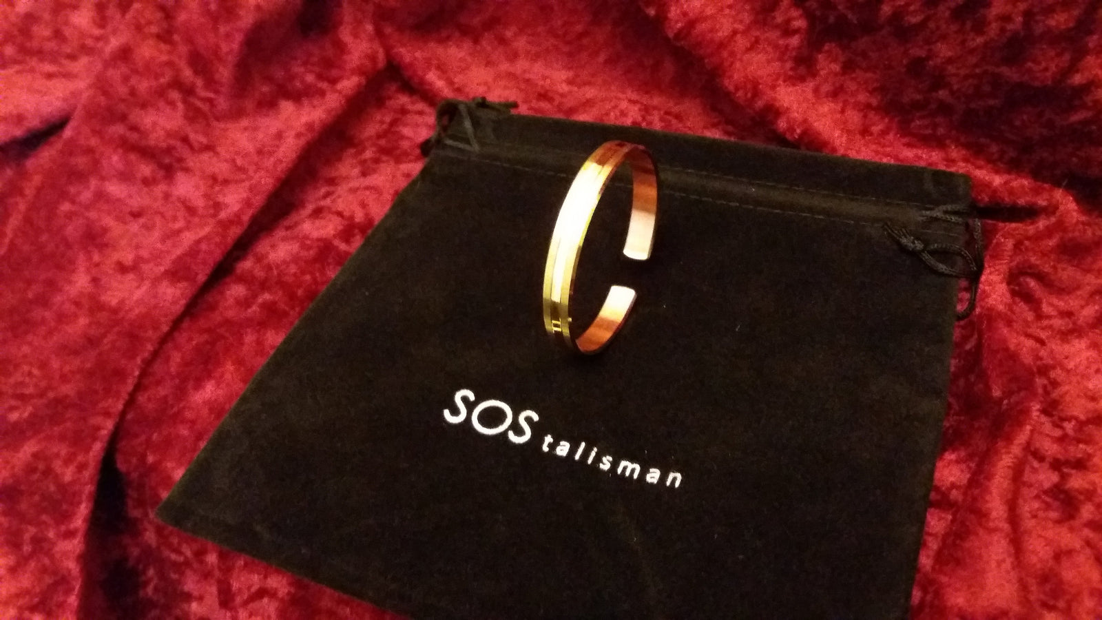 Copper Bangle Gold Plated Plain  - Code 912