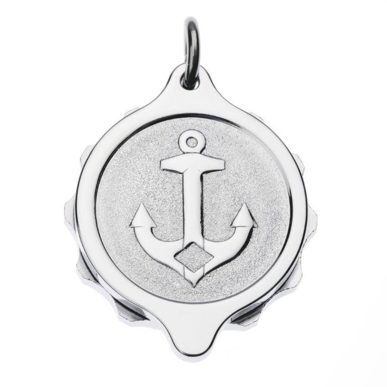 Chrome Plated Pendants - Anchor