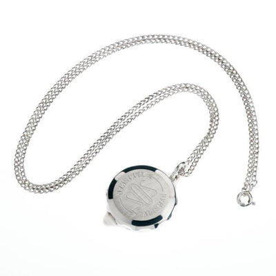 Sterling Silver Plain Pendant and Chain (50cm / 20” chain) or 22"