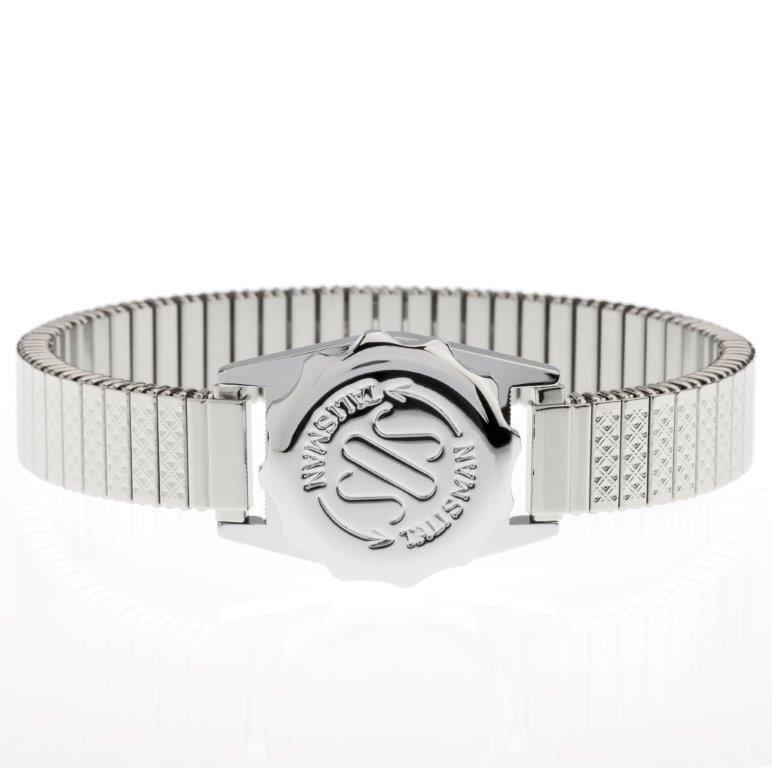 Chrome Plated Watch Capsule & Strap 18MM OR 12MM