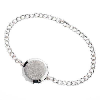 Sterling Silver Plain Bracelet