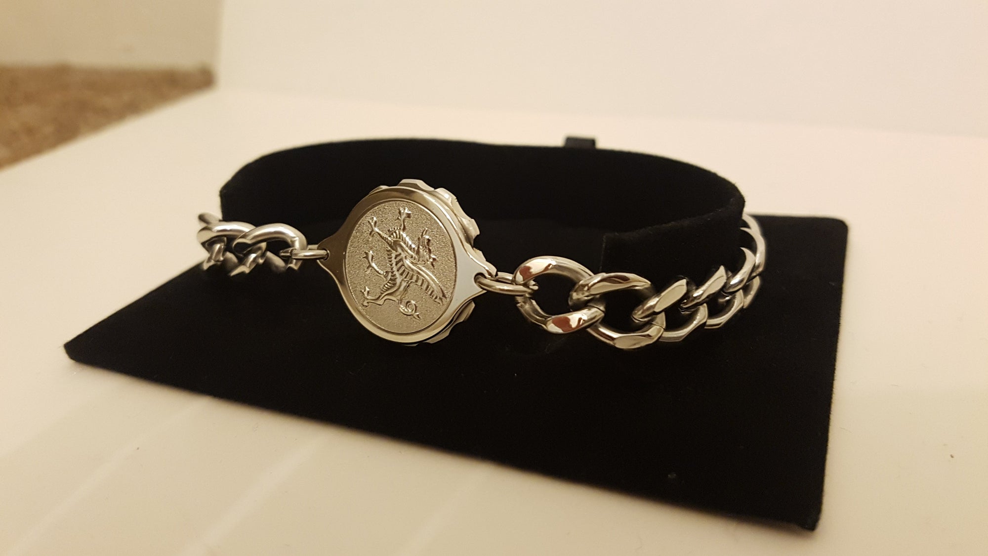 235566 Gents Welsh Dragon Bracelet  -