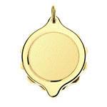 Gold Plated Plain Capsule - Capsule only.