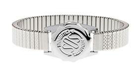 Chrome Plated Watch Capsule & Strap 18MM OR 12MM