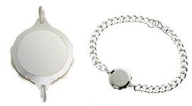 Sterling Silver Plain Bracelet