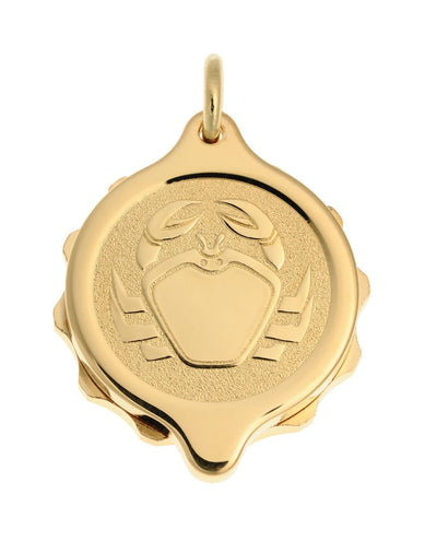 Gold Plated Zodiac Pendant and Chain