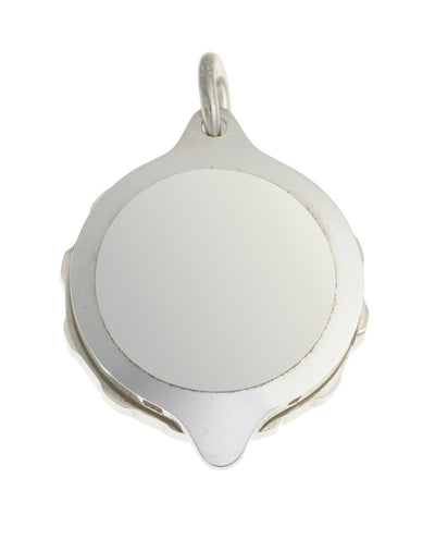 Sterling Silver Plain Pendant and Chain (50cm / 20” chain) or 22"