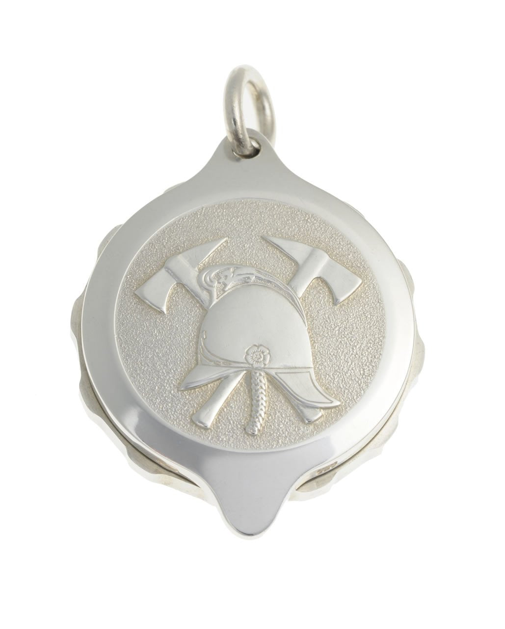 Sterling Silver Fire Brigade Pendant with chain (50cm / 20” chain)
