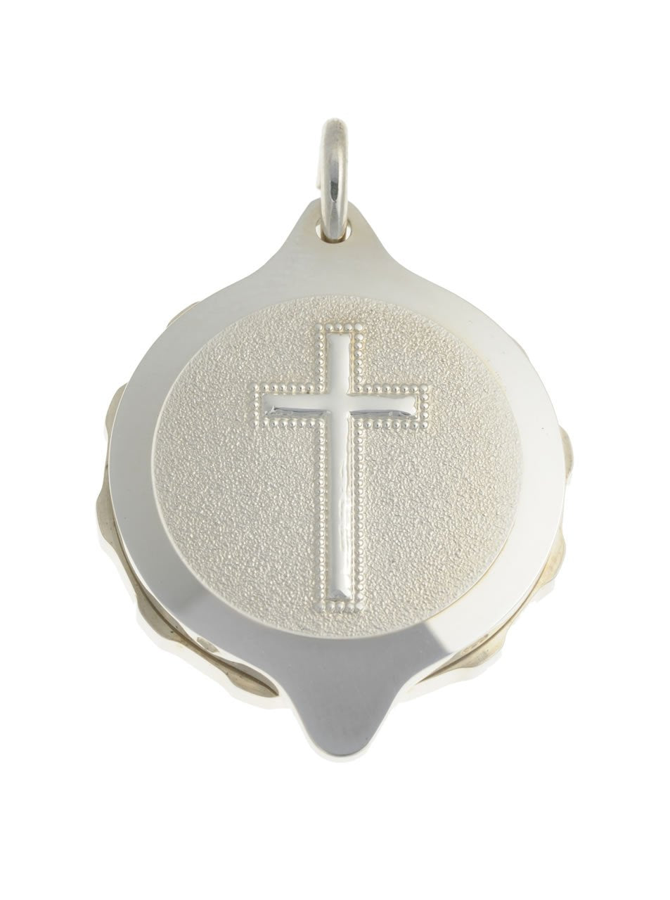 Sterling Silver Christian Cross Pendant with chain (50cm / 20” chain)